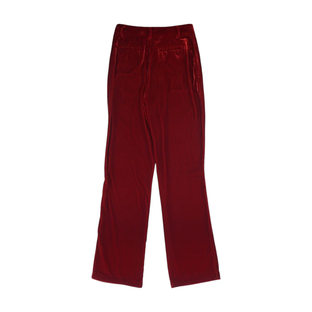 Red Straight Pants - Image 2