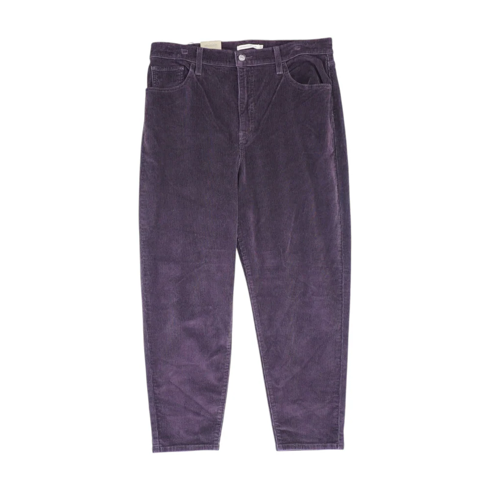 Purple Regular Pants