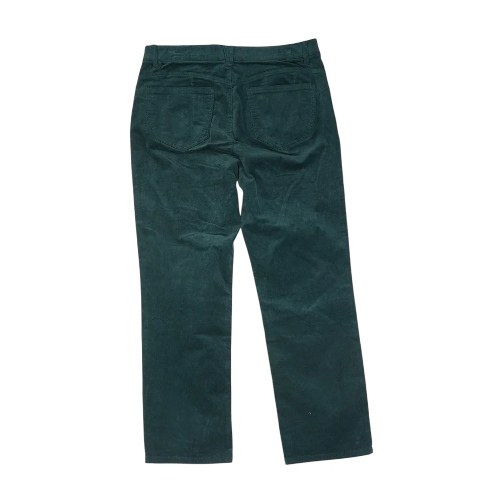 Green Petite Straight Pants - Image 2
