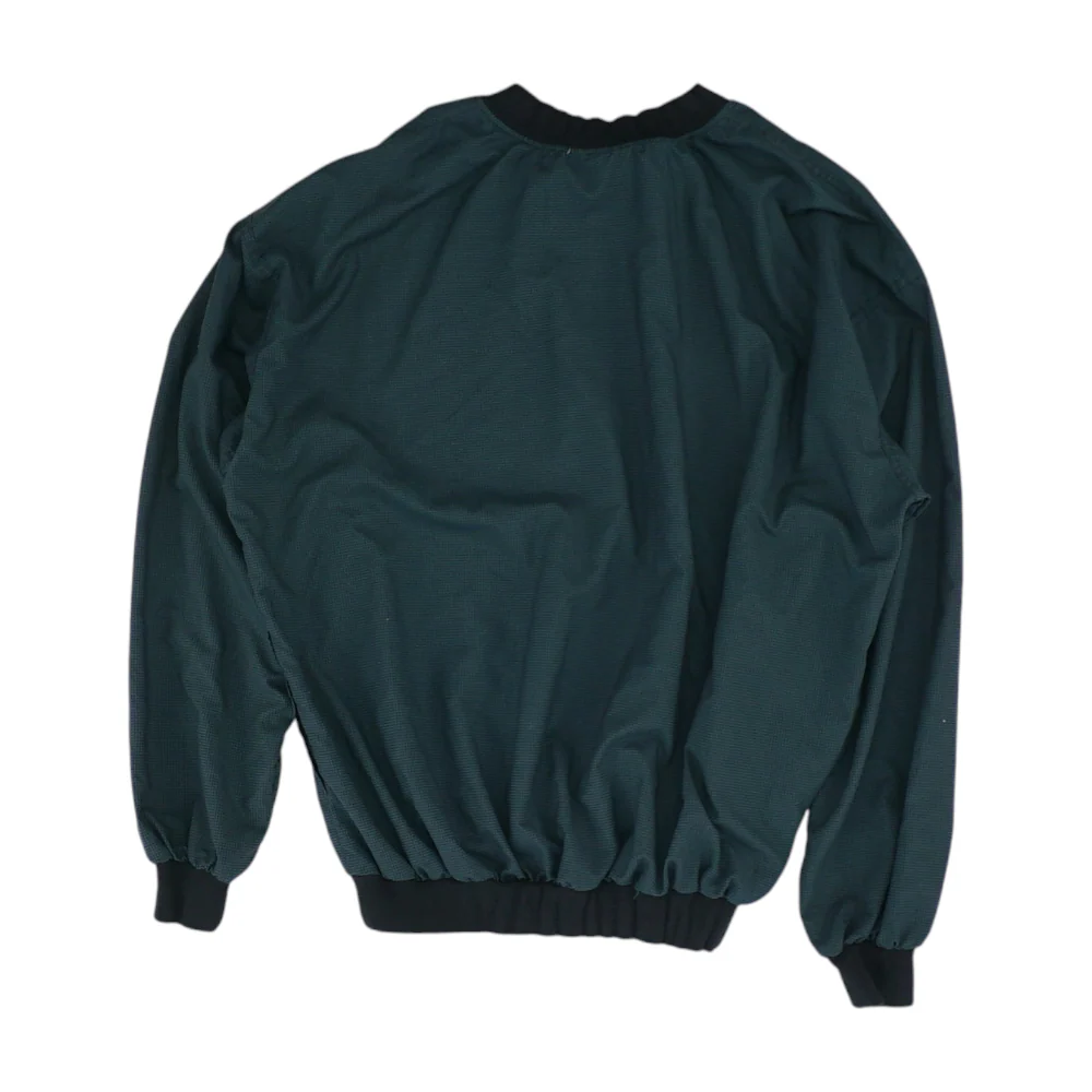 Green Houndstooth Sweatshirt Pullover - Image 2
