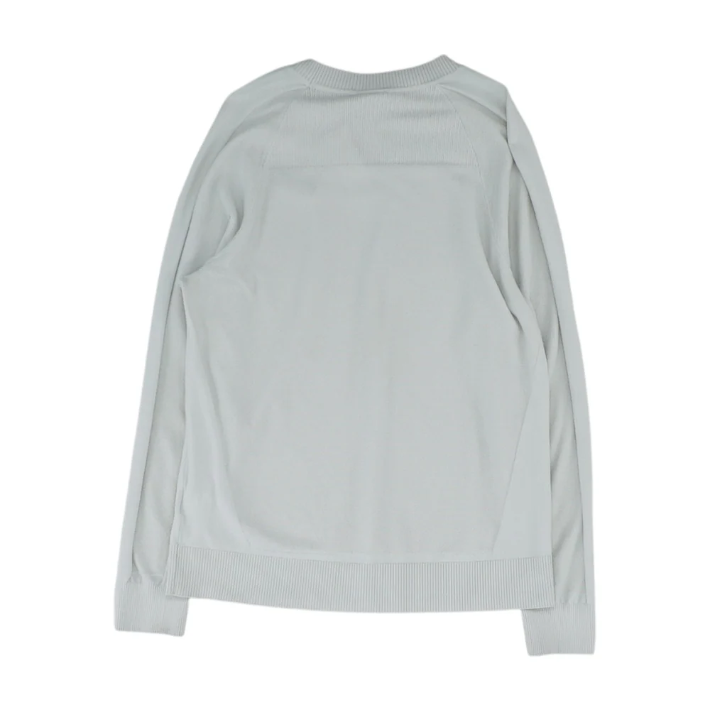 Tan Solid Sweatshirt Pullover - Image 2