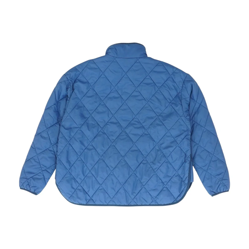 Blue Solid 1/4 Zip Pullover - Image 2