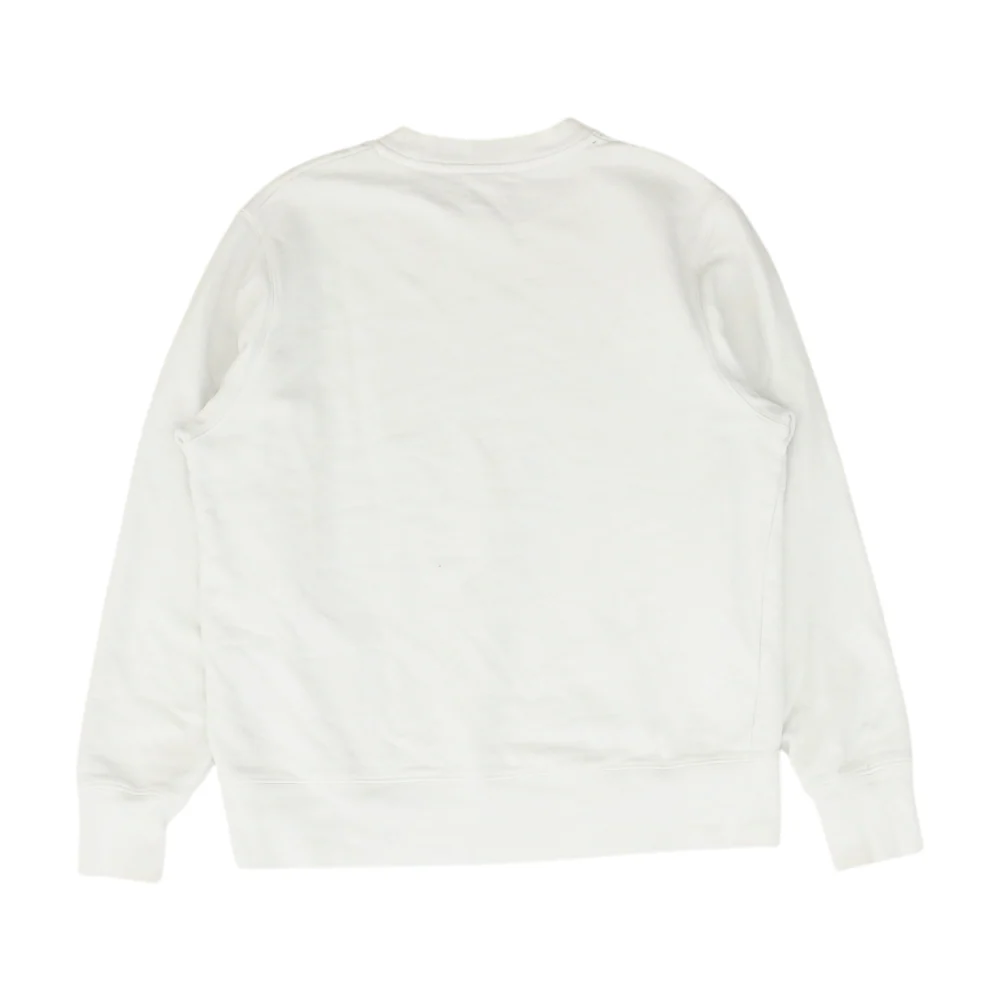 Gray Solid Sweatshirt Pullover - Image 2