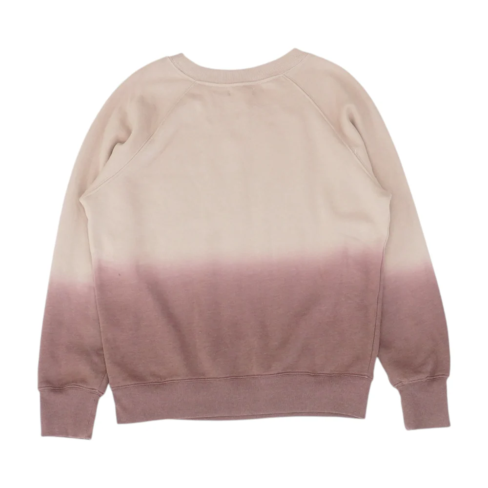 Mauve Ombre Sweatshirt Pullover - Image 2