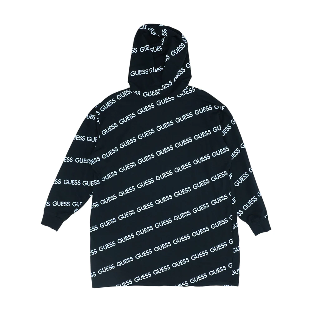 Black Graphic Hoodie Pullover - Image 2