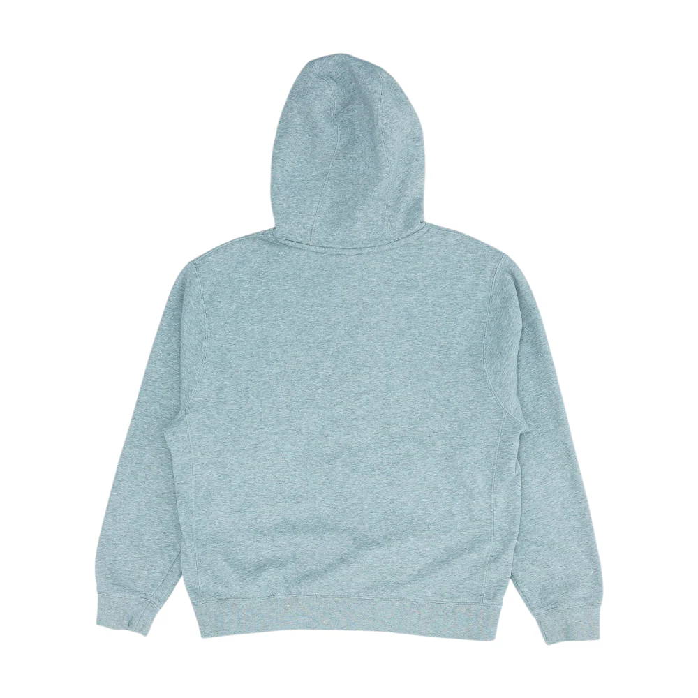 Gray Solid Hoodie Pullover - Image 2