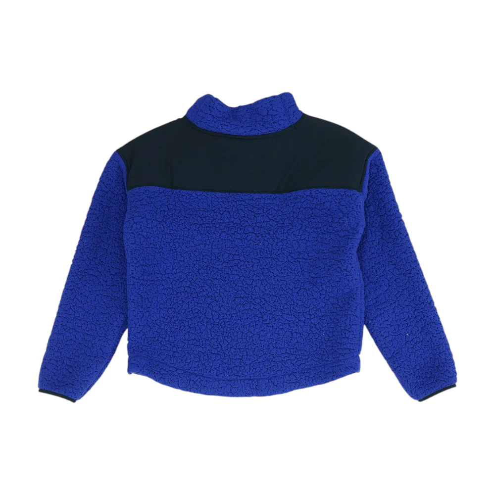 Blue Solid Sweatshirt Pullover - Image 2
