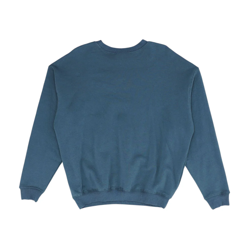 Gray Solid Sweatshirt Pullover - Image 2