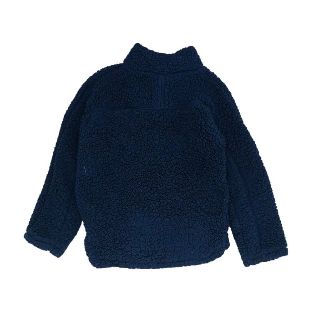 Navy Solid 1/4 Zip Pullover - Image 2