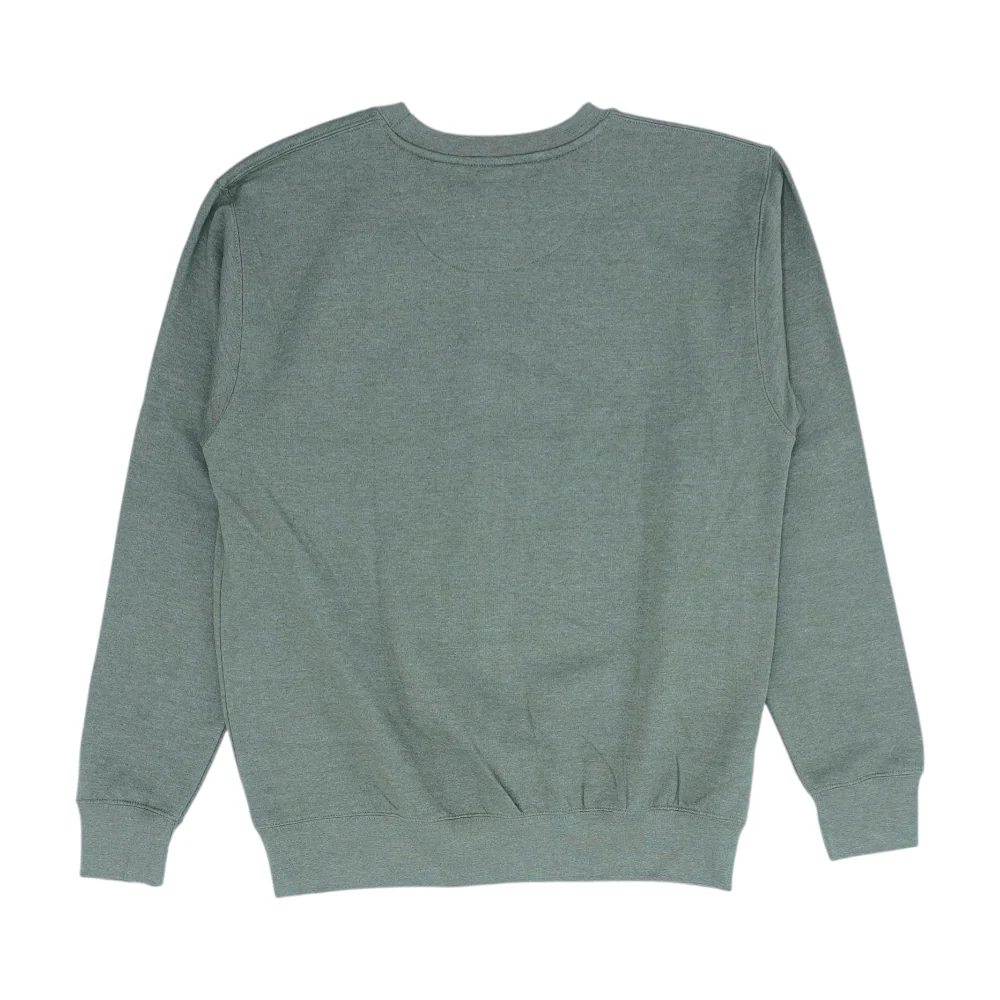 Green Solid Sweatshirt Pullover - Image 2