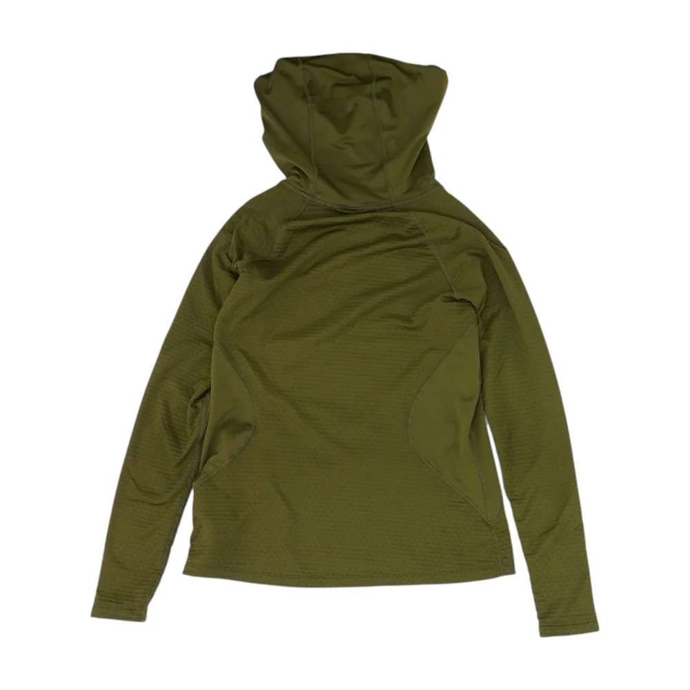 Green Solid Hoodie Pullover - Image 2