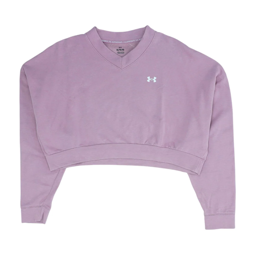 Pink Solid Sweatshirt Pullover - Image 3
