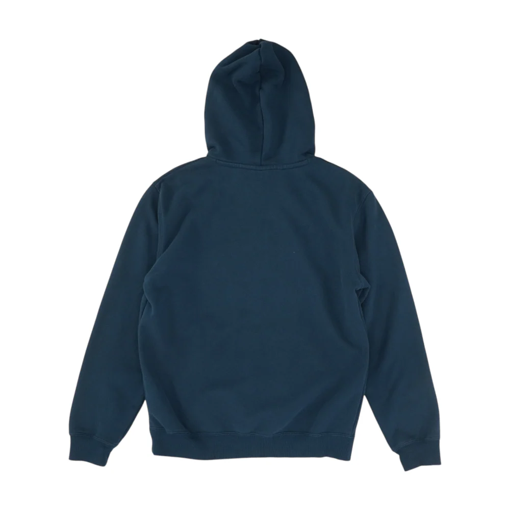 Teal Solid Hoodie Pullover - Image 2