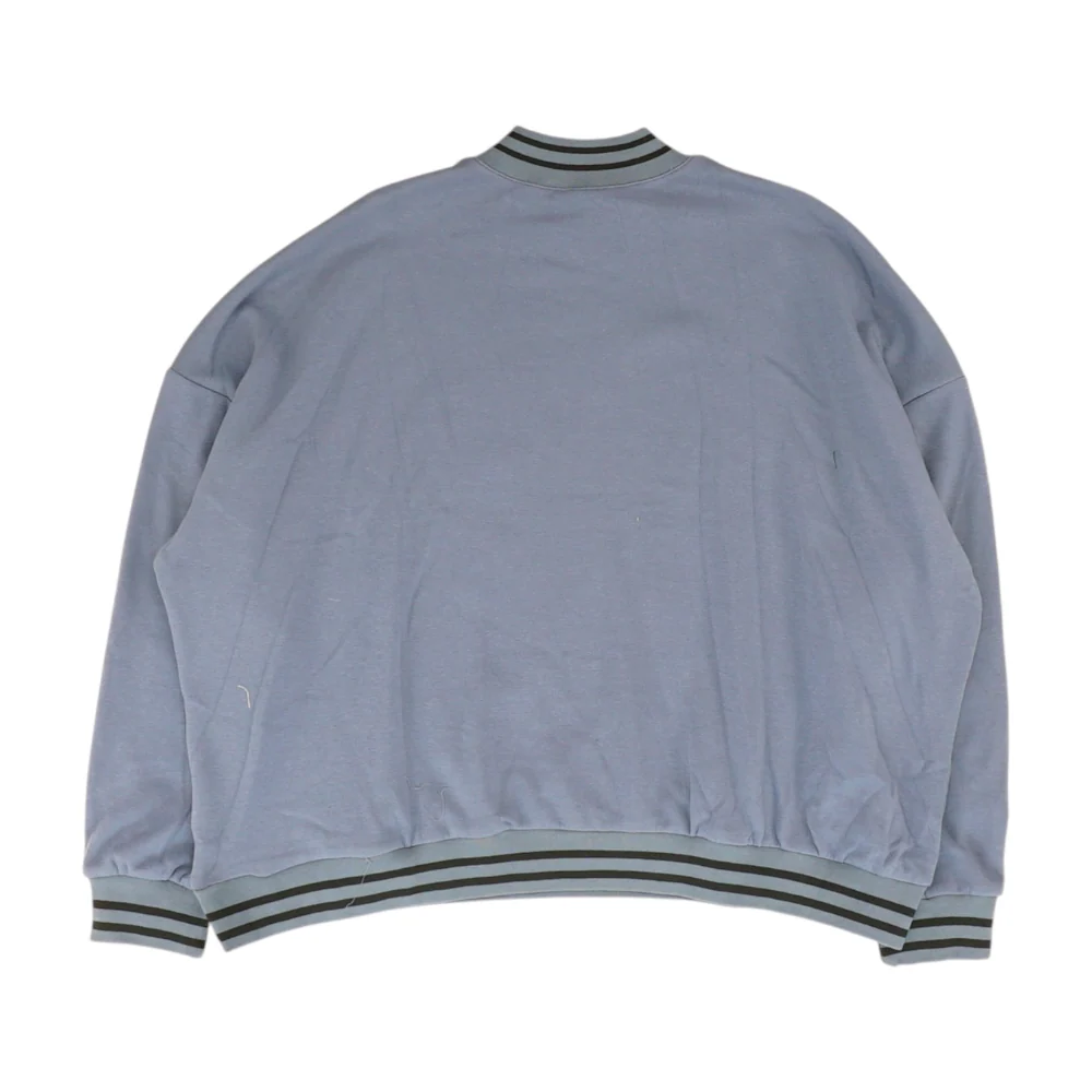 Blue Plus Solid Sweatshirt Pullover - Image 2