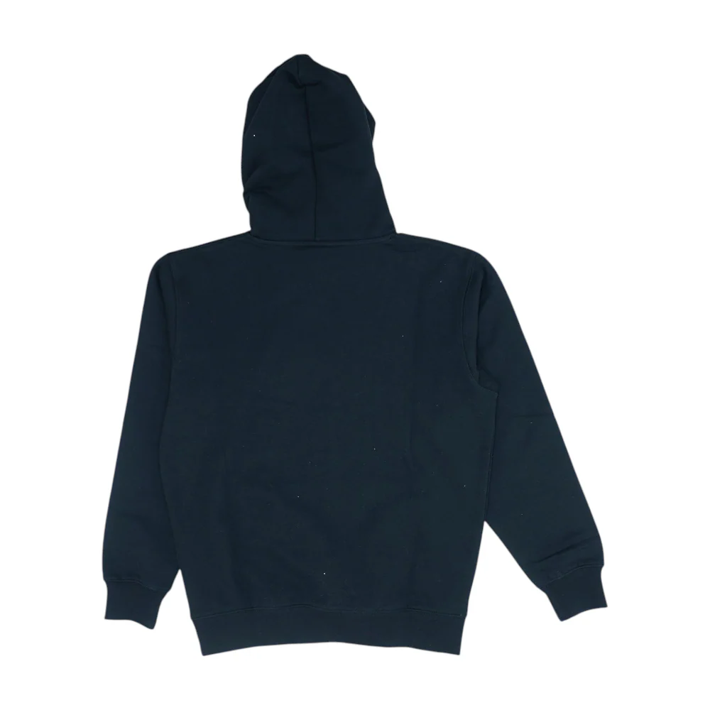 Black Solid Hoodie Pullover - Image 2
