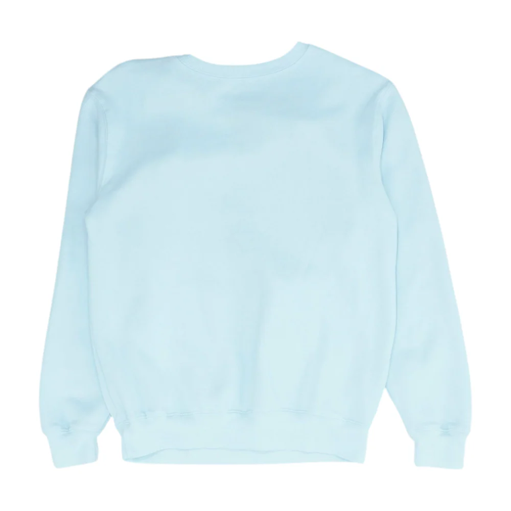 Blue Print Sweatshirt Pullover - Image 2