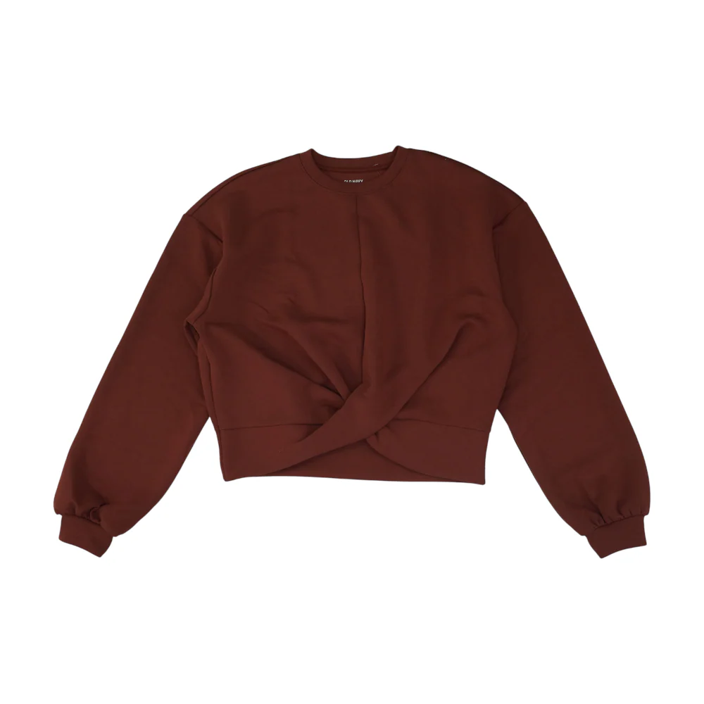 Rust Tall Solid Sweatshirt Pullover - Image 2