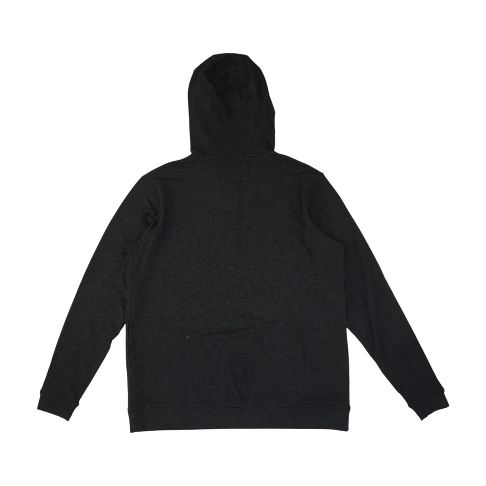 Gray Solid Hoodie Pullover - Image 2