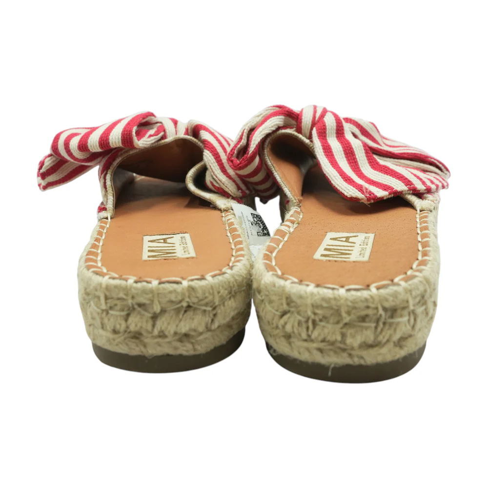 Red Flat Sandals - Image 2