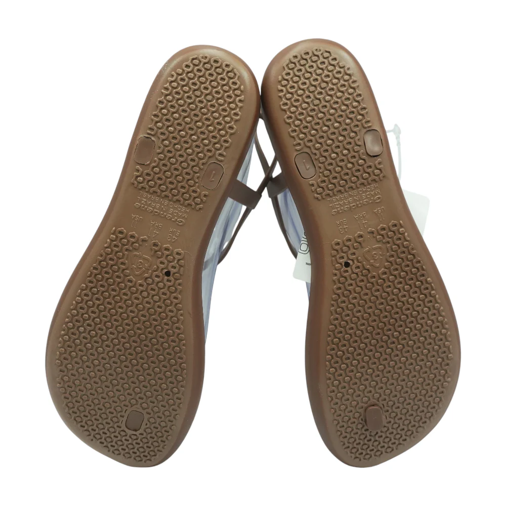 Brown Flat Sandals - Image 3