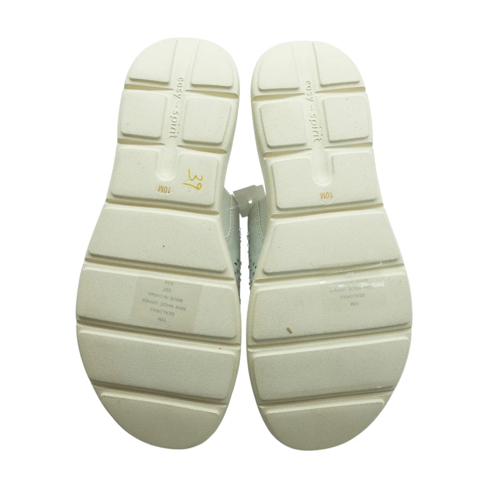 Gray Wedged Sandals - Image 3