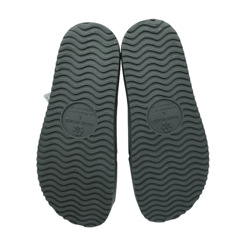 Black Flat Sandals - Image 3