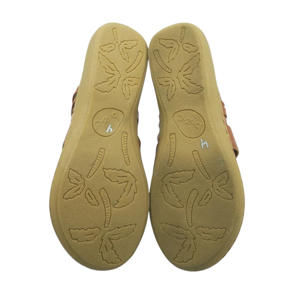 Brown Flip-Flop Sandals - Image 3