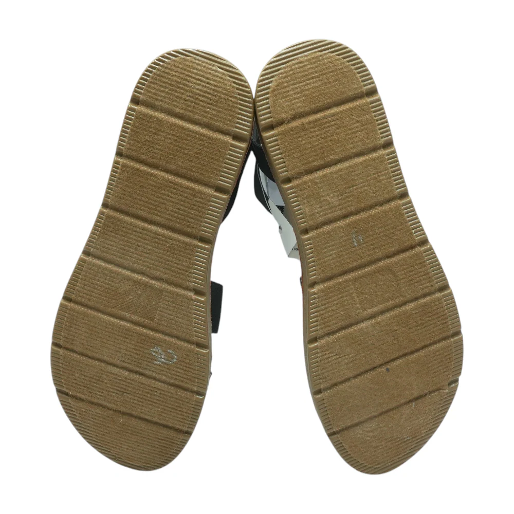 Black Flat Sandals - Image 3