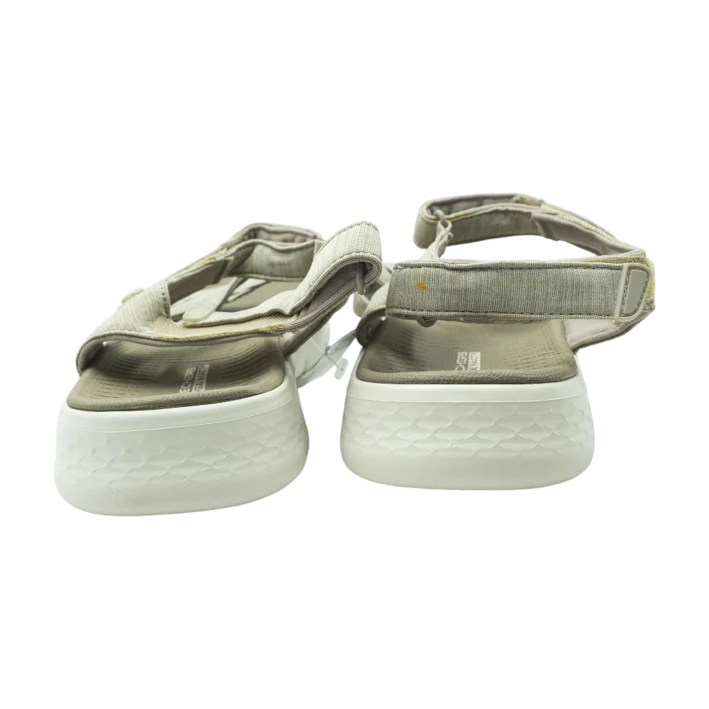 Beige Flat Sandals - Image 2