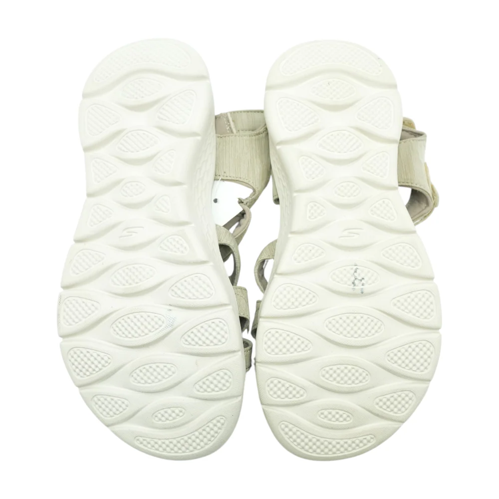 Beige Flat Sandals - Image 3