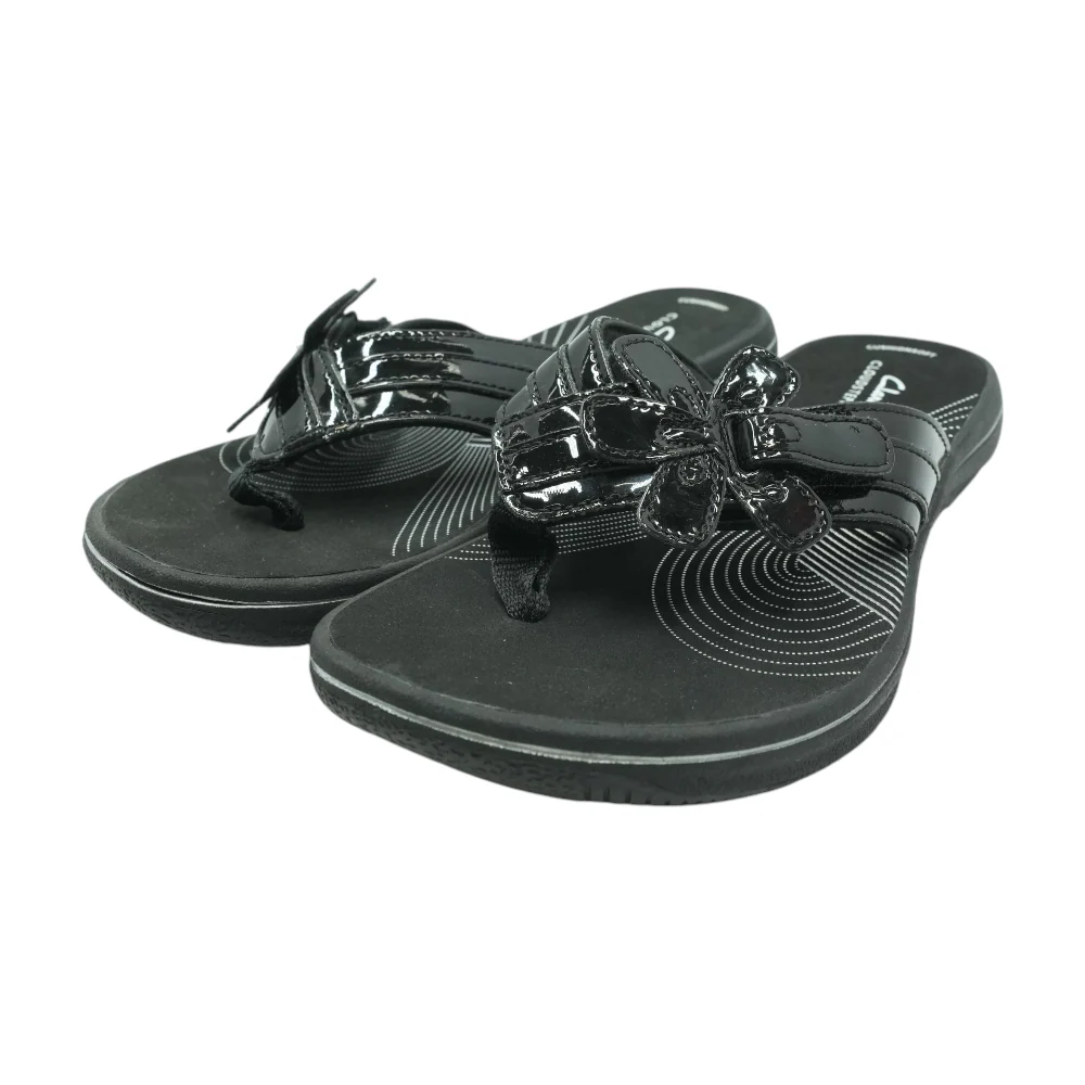 Black Flat Sandals