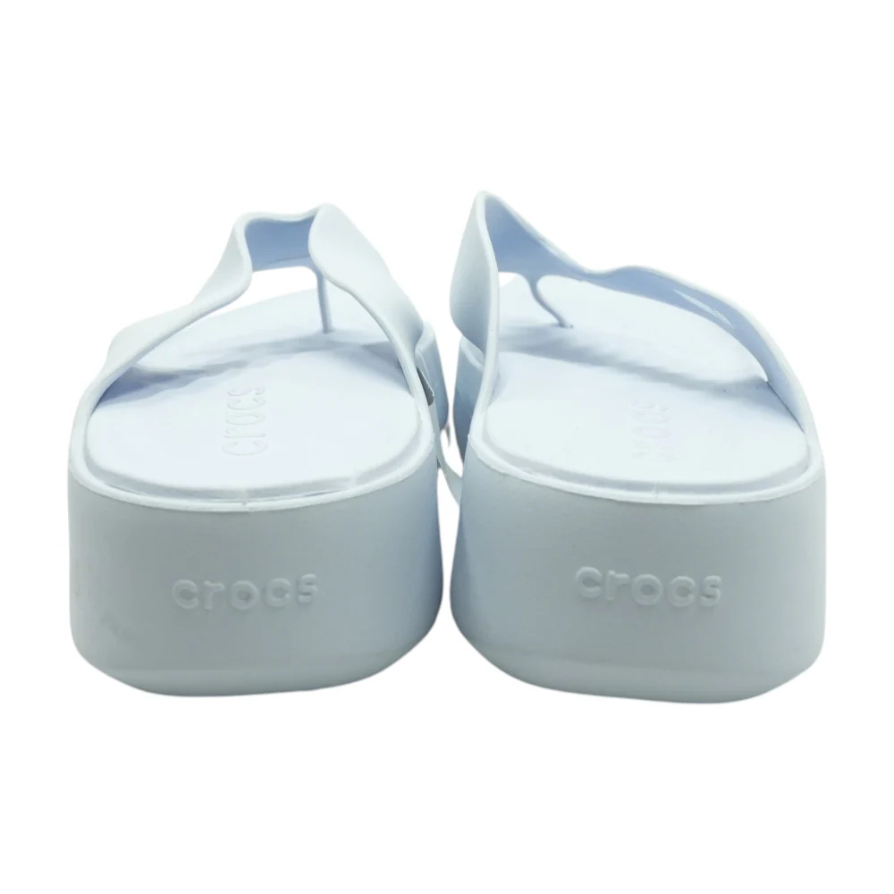 Blue Wedged Sandals - Image 2