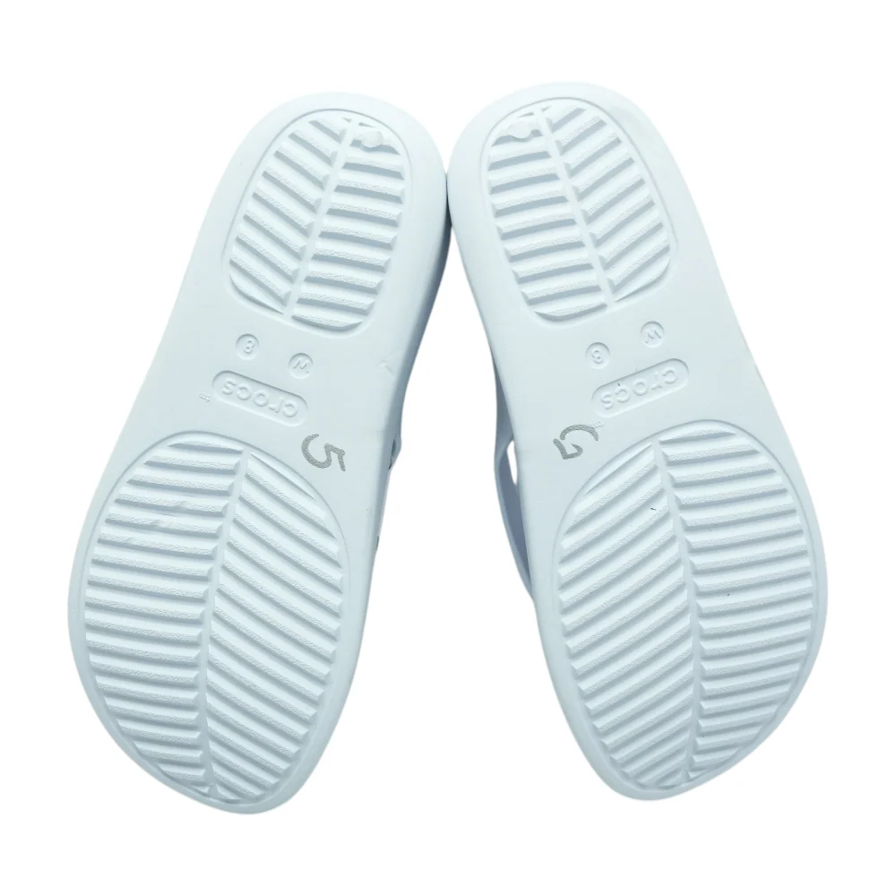 Blue Wedged Sandals - Image 3