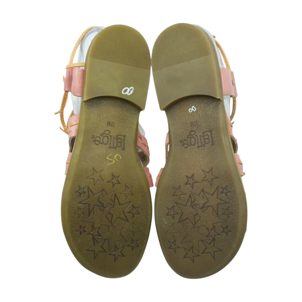 Pink Flat Sandals - Image 3
