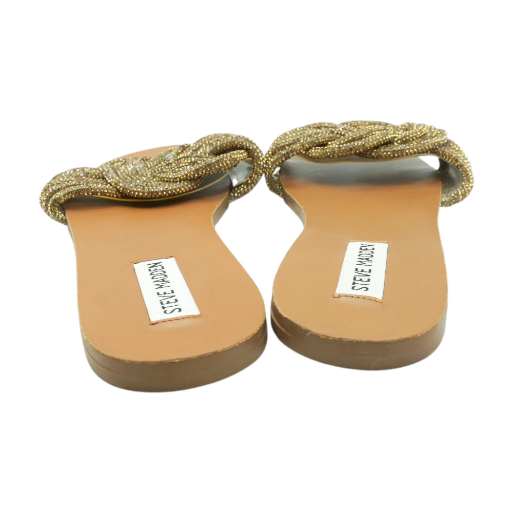 Brown Flat Sandals - Image 2