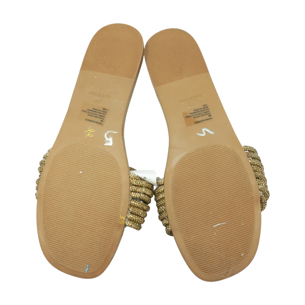 Brown Flat Sandals - Image 3