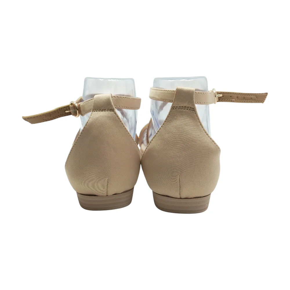 Rose Gold Flat Sandals - Image 2