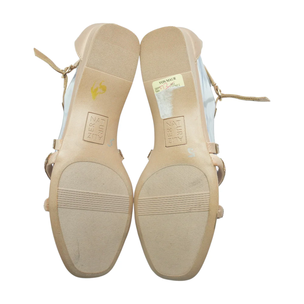Rose Gold Flat Sandals - Image 3