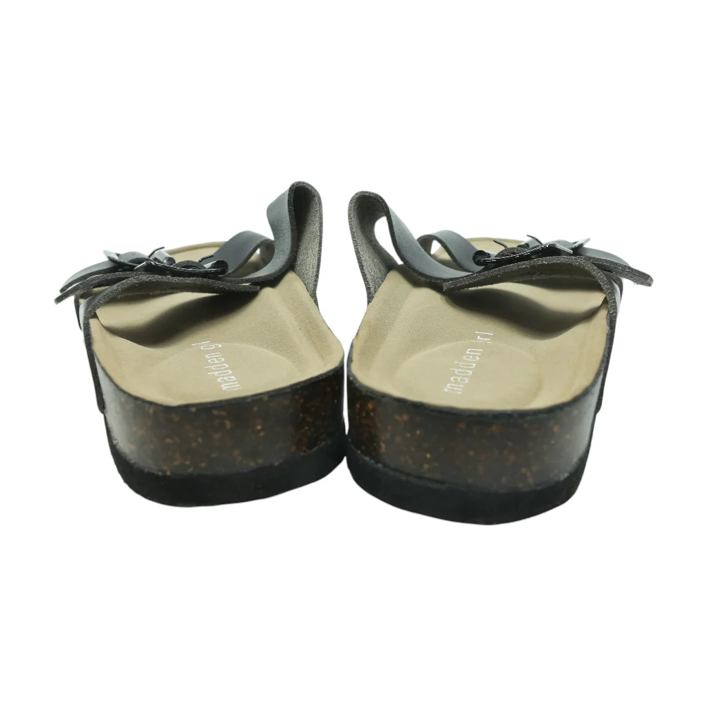 Black Flat Sandals - Image 2
