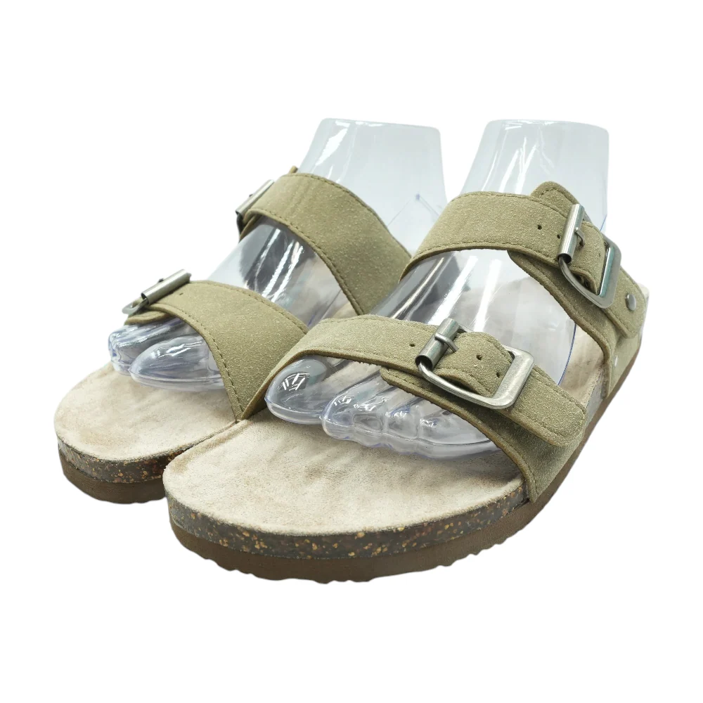 Tan Flat Sandals