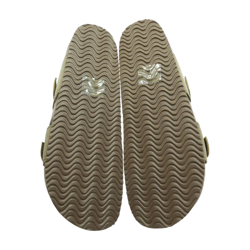 Tan Flat Sandals - Image 3
