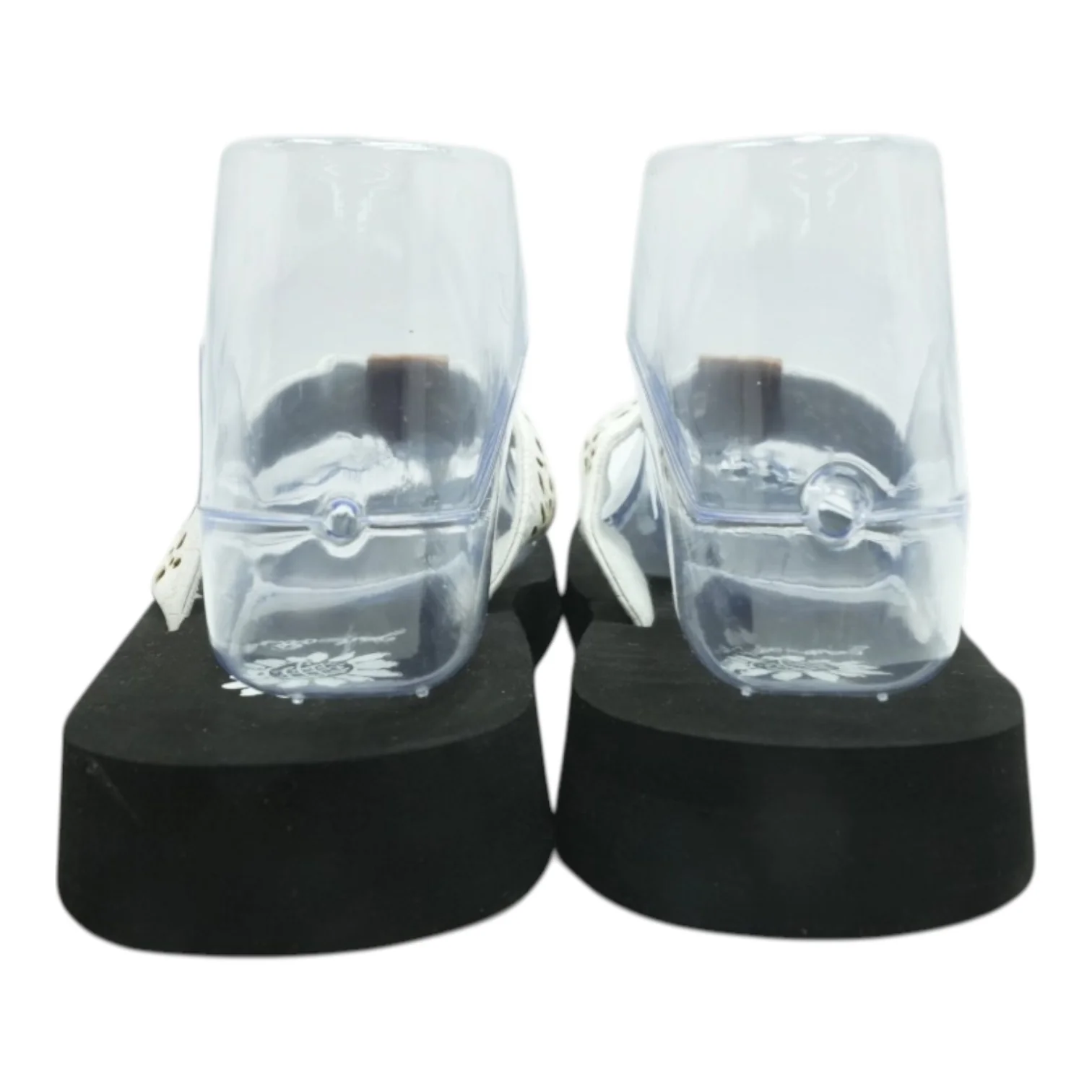 White Flip-Flop Sandals - Image 2