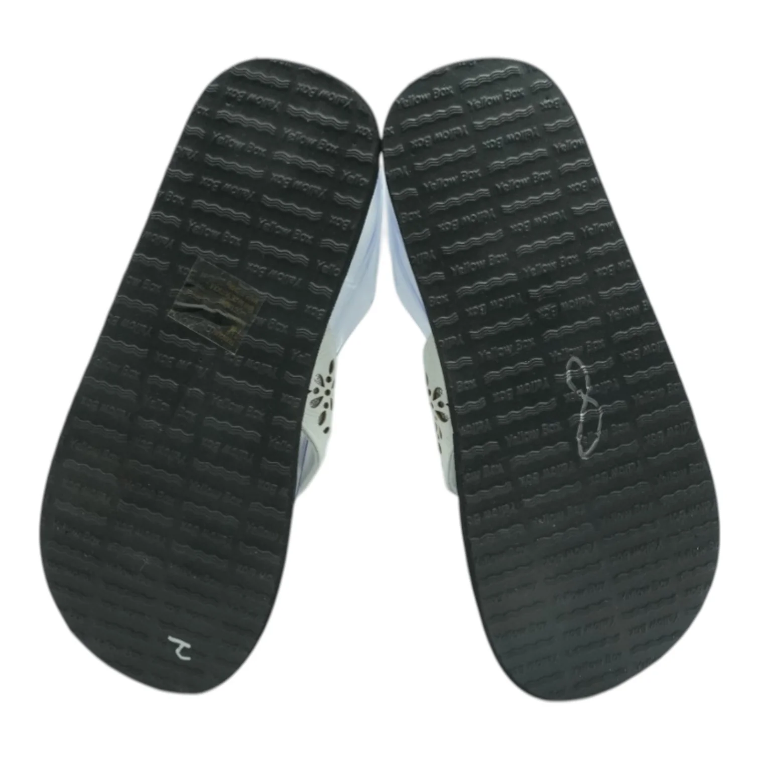 White Flip-Flop Sandals - Image 3
