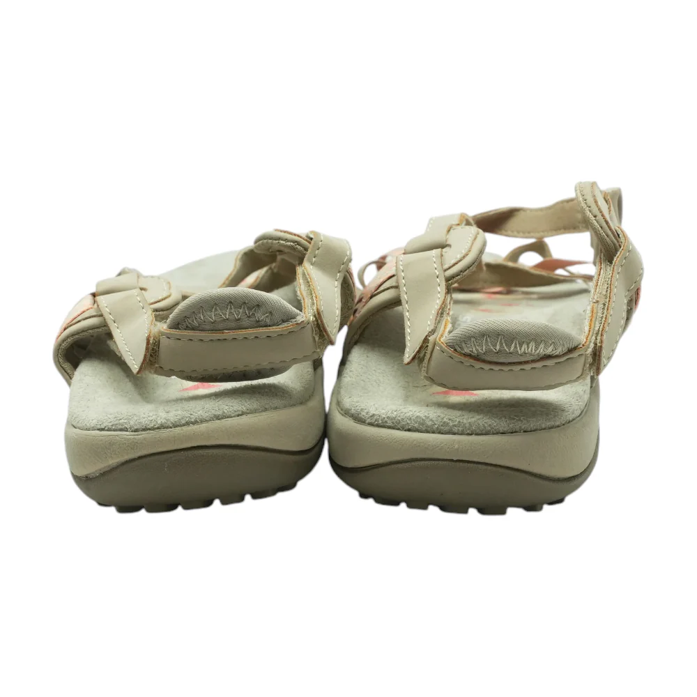 Beige Flat Sandals - Image 2