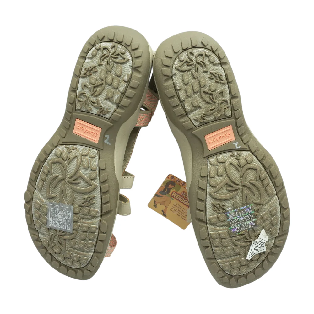 Beige Flat Sandals - Image 3