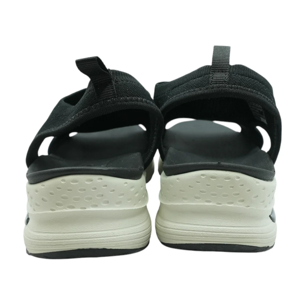 Black Flat Sandals - Image 2