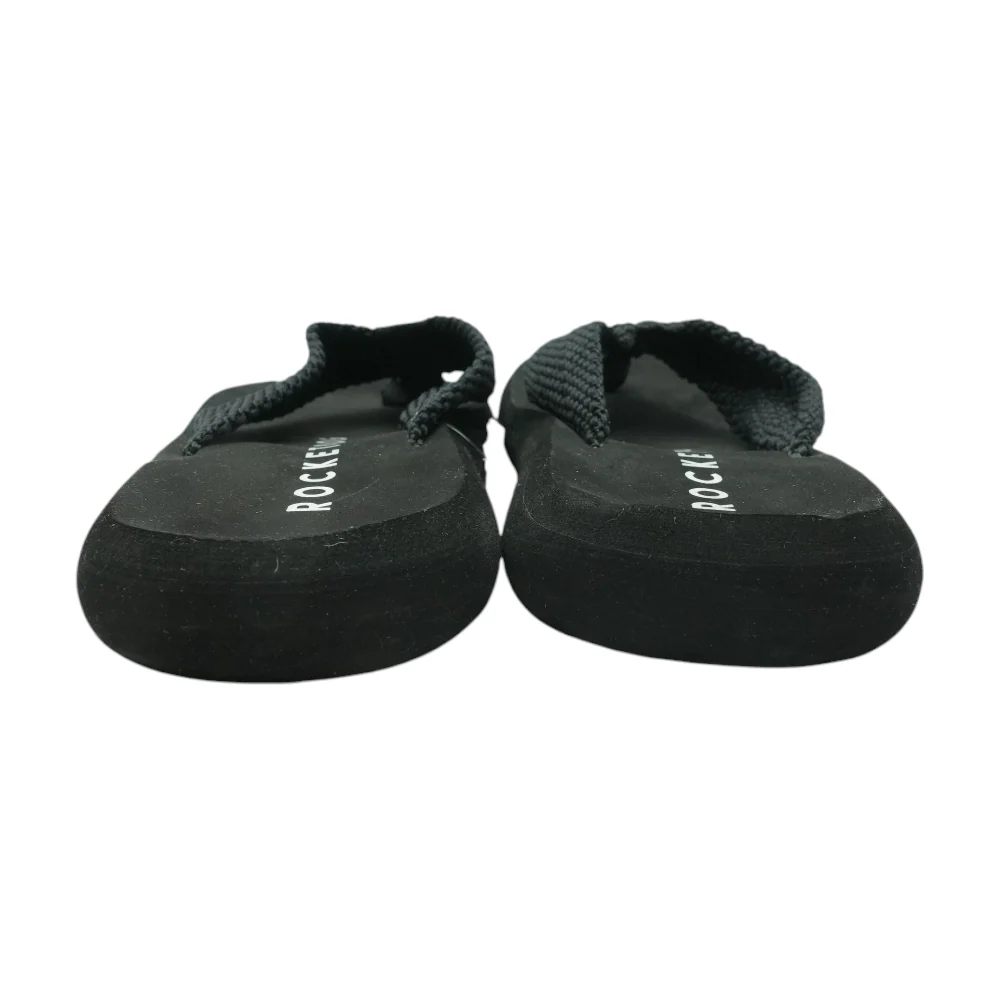 Black Flip-Flop Sandals - Image 2