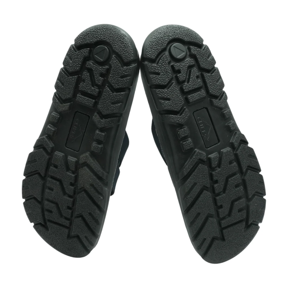 Navy Flat Sandals - Image 3