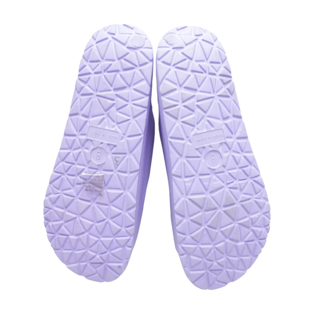 Purple Flat Sandals - Image 3