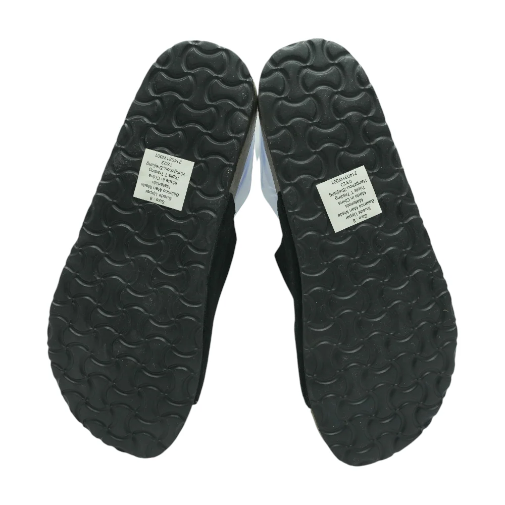 Black Flat Sandals - Image 3